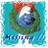 One of our missing Xmas smurfs....