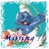 One of our missing Xmas smurfs....